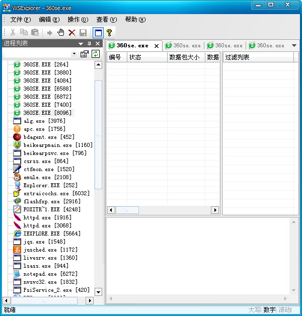抓包工具 (WSExplorer)1.3绿色中文版