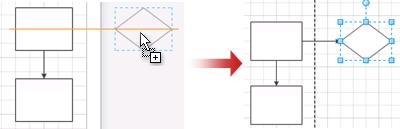 放置形状时页面自动扩展 放置形状时页面自动扩展
