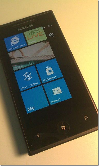真版Windows Phone 7手机啥时才能出来