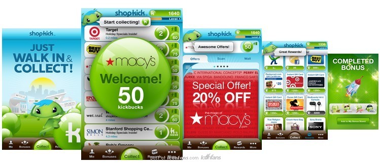 Photoshop ShopKick 风格水晶球图标教程