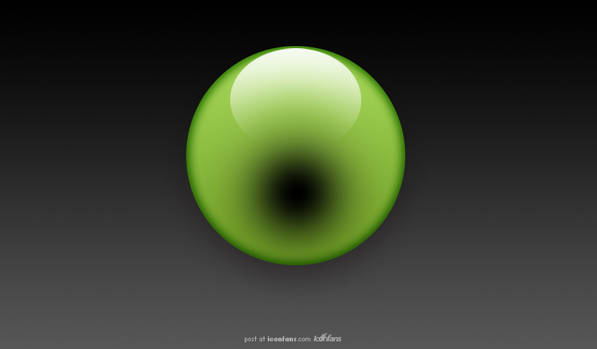 Photoshop ShopKick 风格水晶球图标教程