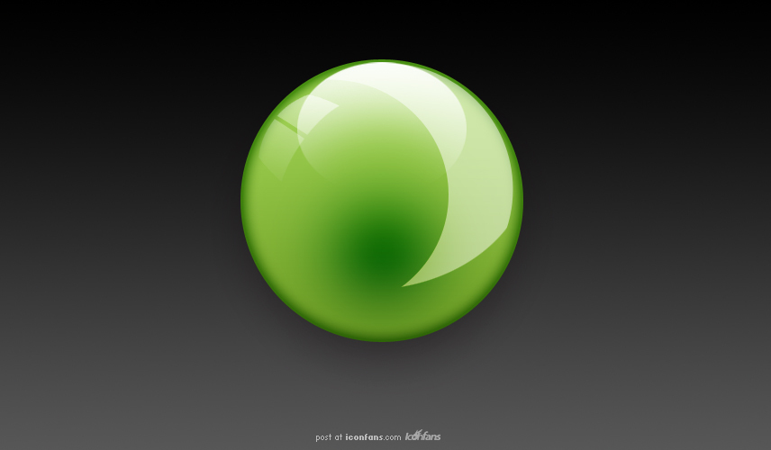 Photoshop ShopKick 风格水晶球图标教程