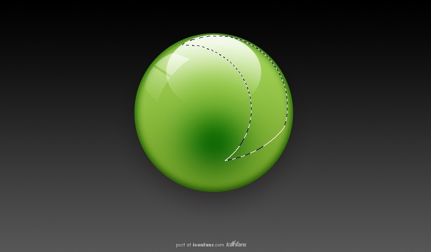 Photoshop ShopKick 风格水晶球图标教程