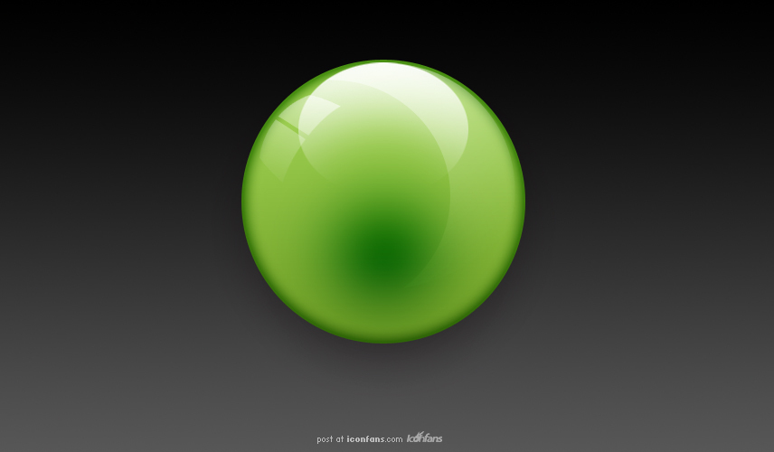 Photoshop ShopKick 风格水晶球图标教程