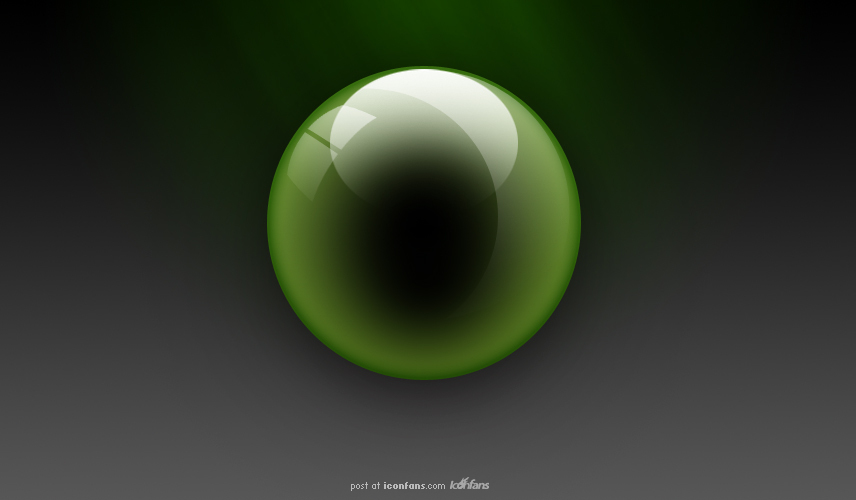 Photoshop ShopKick 风格水晶球图标教程