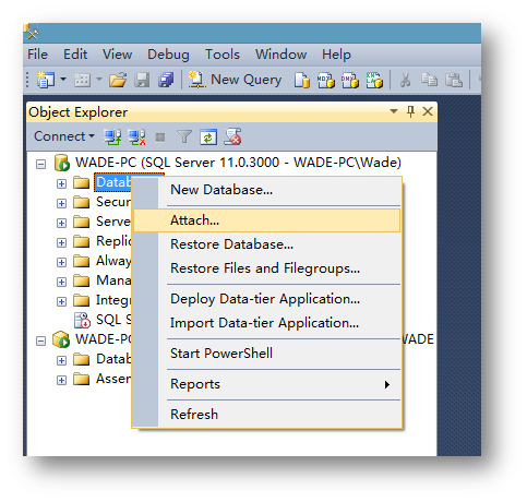 SQL Server 2012官方示例项目部署-数据引擎和分析服务部分