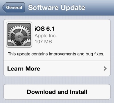 iOS 6.1