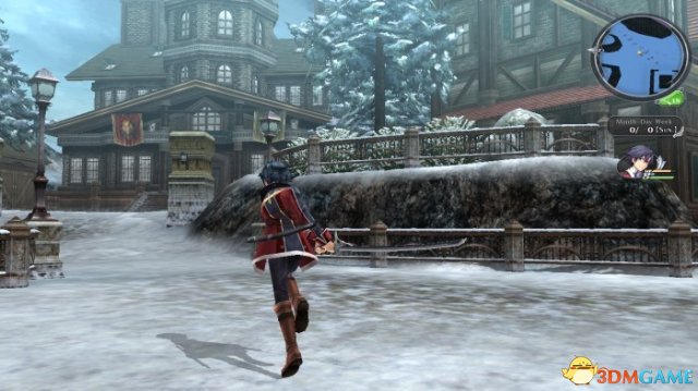 《英雄传说:闪之轨迹2》日文版画面