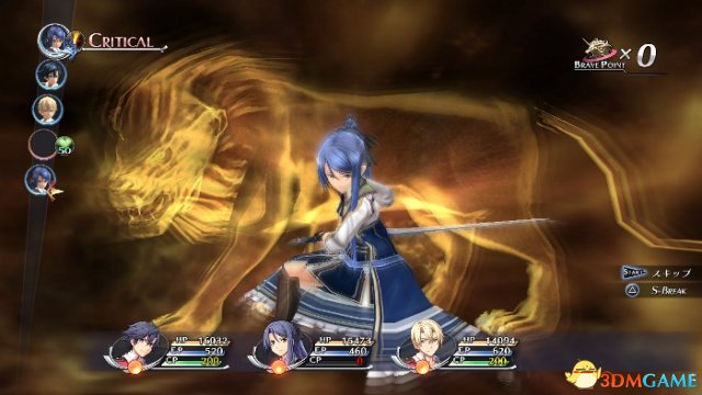 《英雄传说:闪之轨迹2》日文版画面