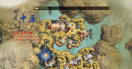 楚留香手游每日打坐地点在哪 坐观万象坐标大全