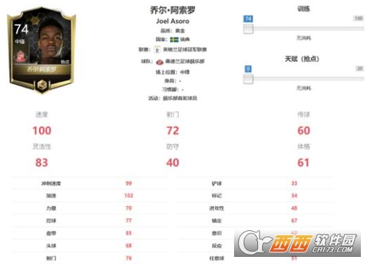 fifa足球世界中锋球员选择技巧