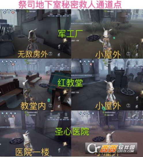 第五人格祭司救人通道点位置介绍_游戏攻略_第1张_ab游戏 第五人格祭司救人通道点位置介绍_http://www.abetid.com_游戏攻略_第1张