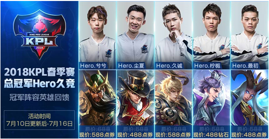 王者荣耀2018kpl春季赛冠军阵容解析_http://www.abetid.com_游戏攻略_第1张