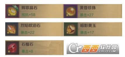 万王之王3d铁卫宝石搭配推荐