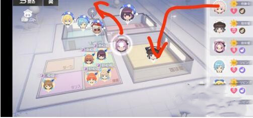 如何更换双生视界咖啡店店员