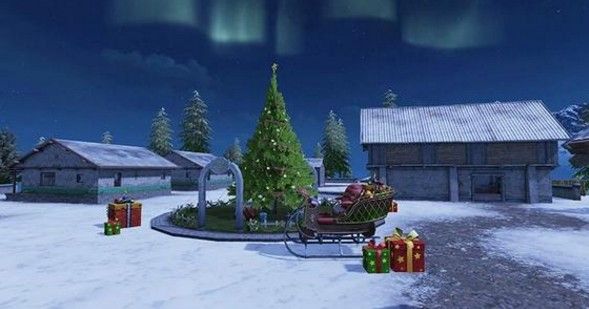 和平精英圣诞广场位置指南